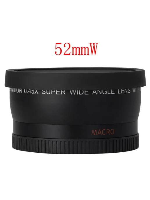 52мм 0.45x Угол Macro объектив для Nikon 18-55 55-200 50mm, Угол Macro 18-55 55-200, фото 3