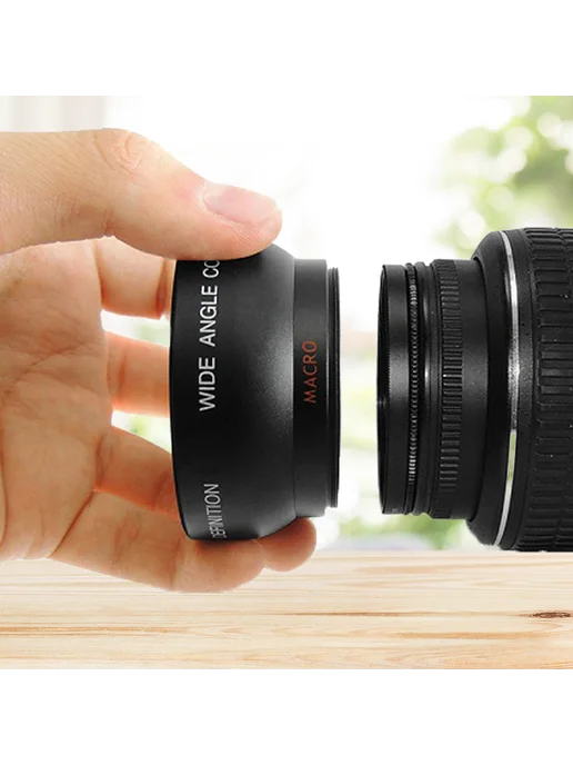 52мм 0.45x Угол Macro объектив для Nikon 18-55 55-200 50mm, Угол Macro 18-55 55-200, фото 4
