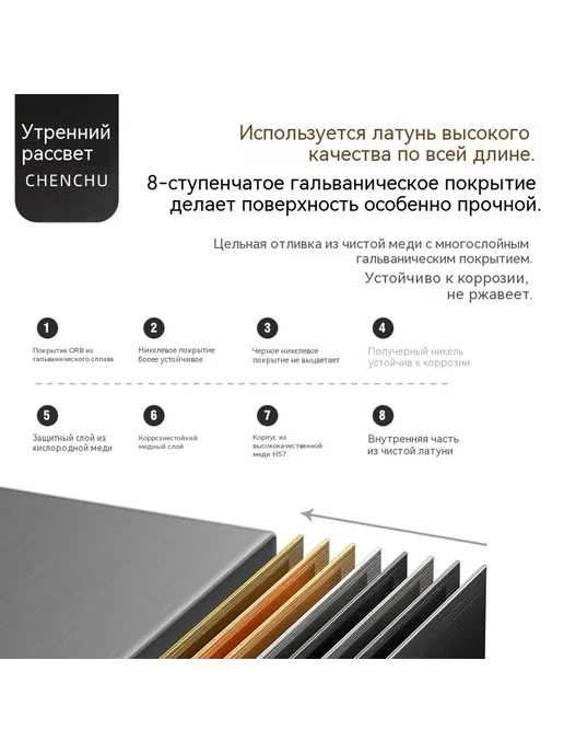 Наземная утечка Прямой стержень, вариант, фото 4