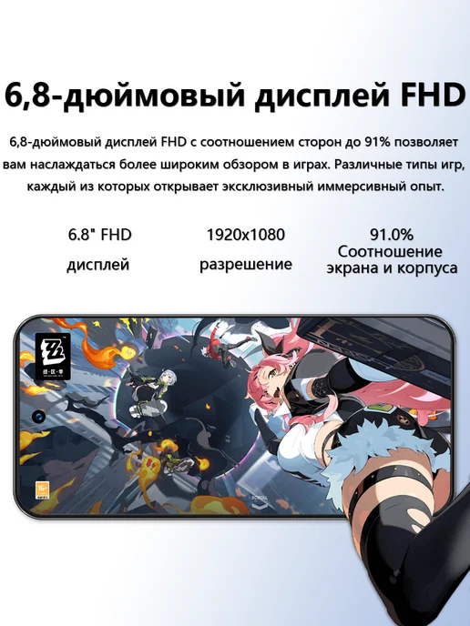 Смартфон W&O X200pro 6/128 ГБ, серый, фото 2