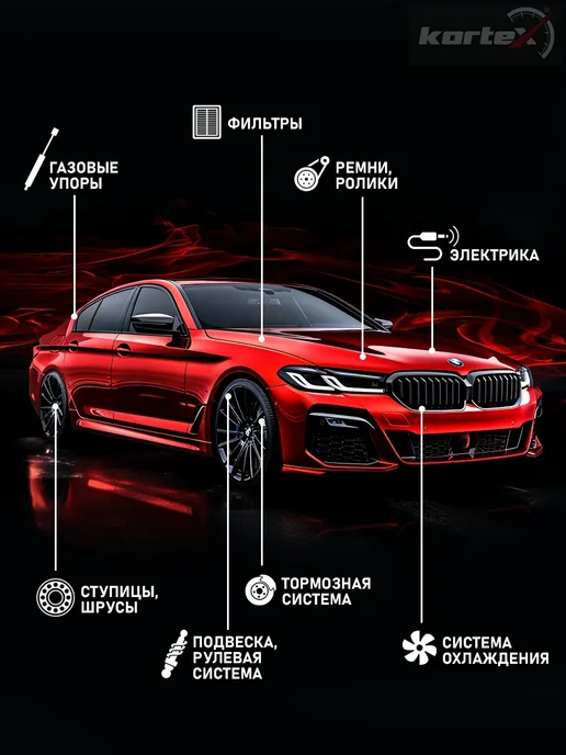 Kortex Ступица A2 Поло седан Фабия с подшипником передняя, вариант, фото 8