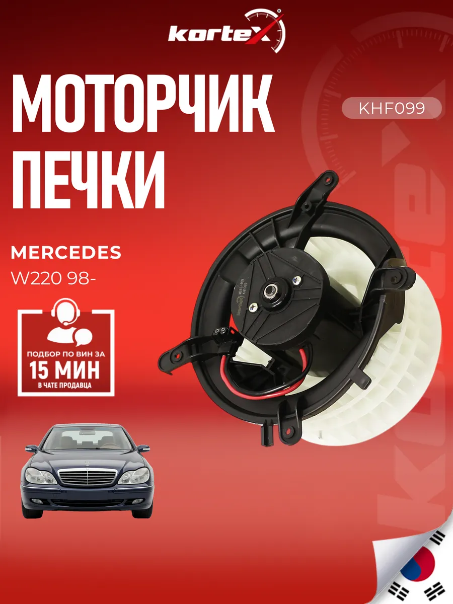 Моторчик печки Мерседес-Бенц W220