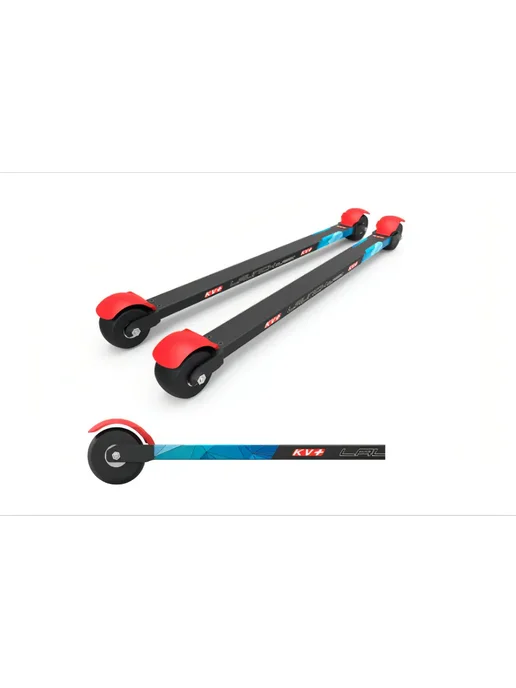 KV+ Лыжероллеры классического хода Rollerski LAUNCH PRO 70 slow, синий