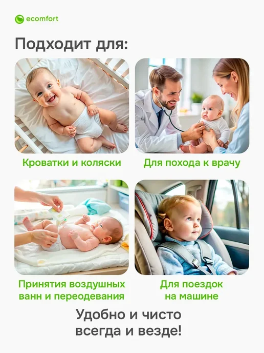 Комплект трех непромокаемых пеленок для животных 60х90 см, 60x90 см, фото 4