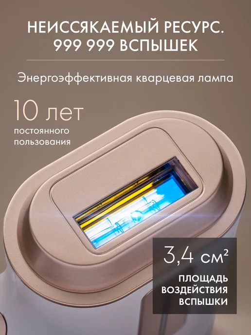 AsiaCare Сапфировый IPL фотоэпилятор, белый, фото 4