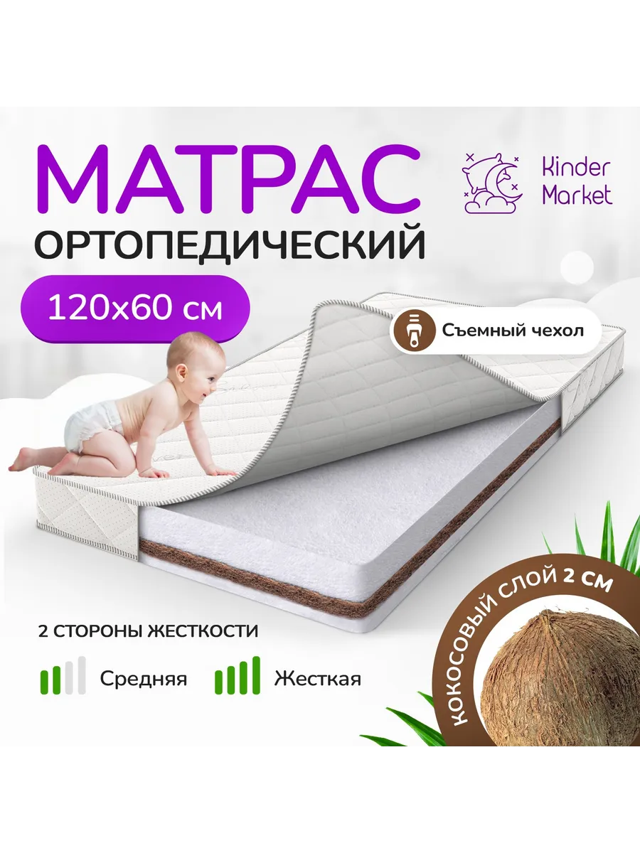 Матрас 120х60 в кроватку PREMIUM COMFORT