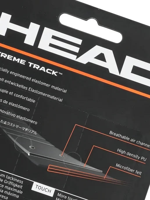 HEAD Намотка на ручку ракетки Overgrip XtremeTrack белая, 3шт, 3 шт, фото 4