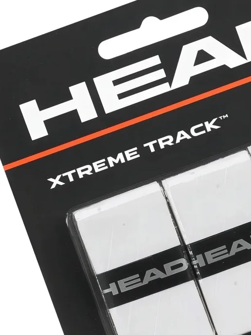 HEAD Намотка на ручку ракетки Overgrip XtremeTrack белая, 3шт, 3 шт, фото 5