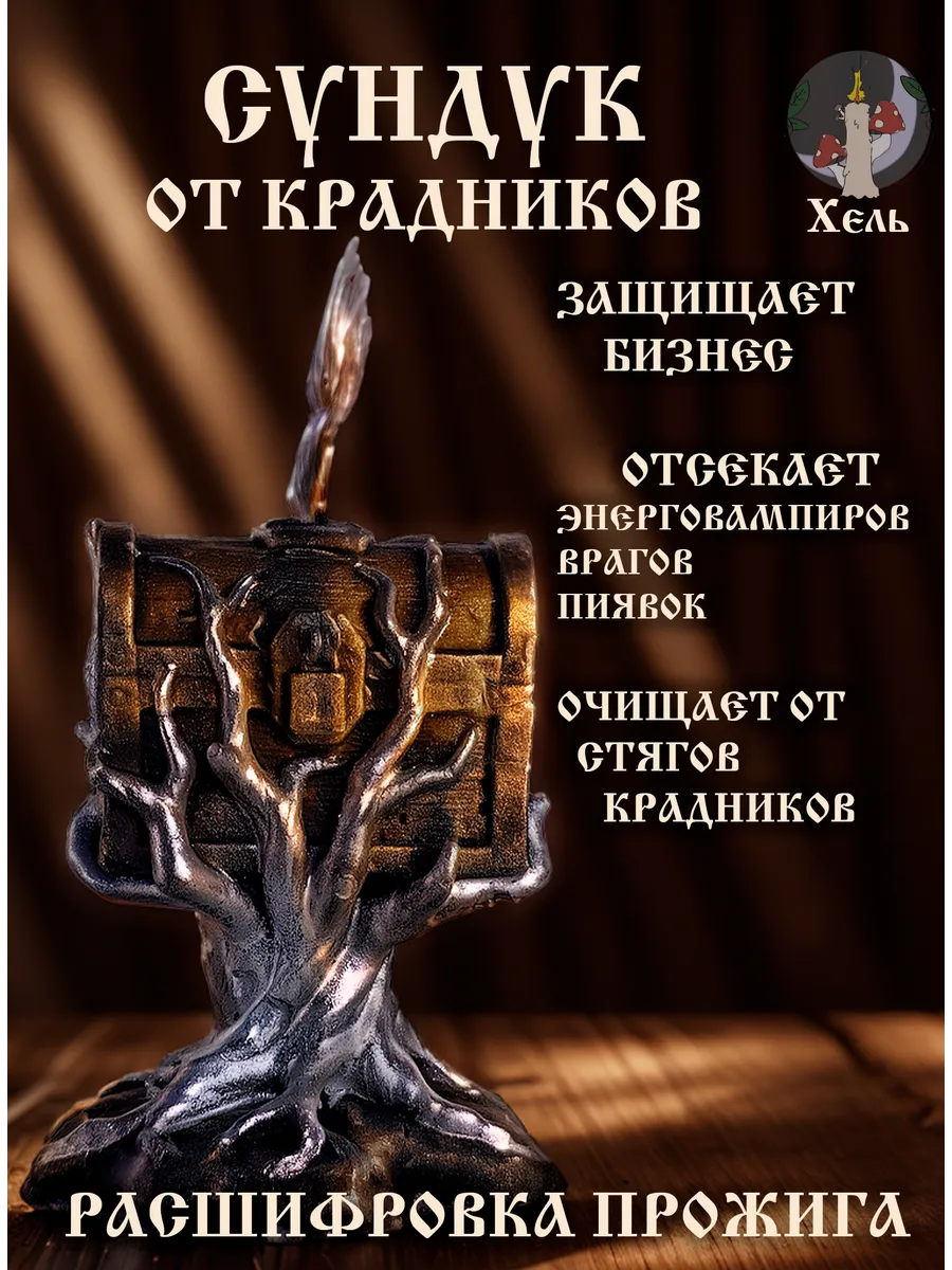 Свеча "Сундук от Крадников"