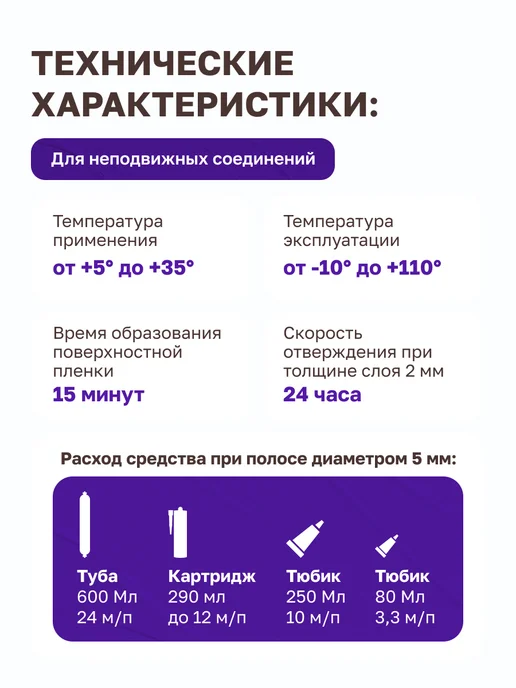 MasterTeks Герметик акриловый общестроительный 600 мл белый, 600 мл, фото 6