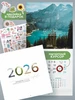 Календарь 2026 настенный перекидной PlastOn 549422569 купить за 380 ₽ в интернет‑магазине Wildberries
