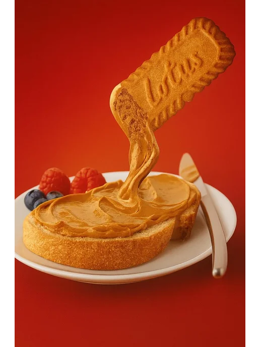Lotus biscoff Паста для кондитеров Biscoff Smooth Бельгия 400г×12, 400 г, фото 3