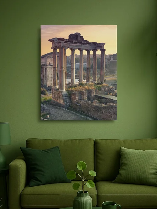 АртКод Картина на холсте 40 x 50 архитектура, 40x50, фото 2