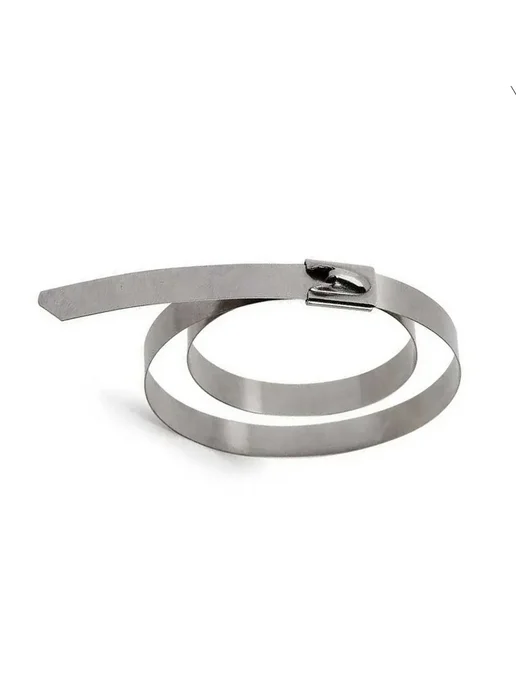 Fortisflex Стяжки стальные крепежные СКС-2 (304) 12х1400 мм 1 шт, 12x1200 мм, 5 шт, фото 2