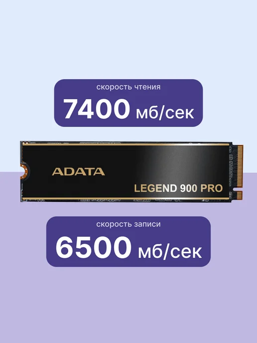 ADATA SSD-диск LEGEND 900 PRO SLEG-900P-4TCS, SSD-диск, фото 2