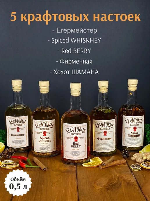 Wood Story Именной набор для приготовления настоек подарочный, вариант, фото 4