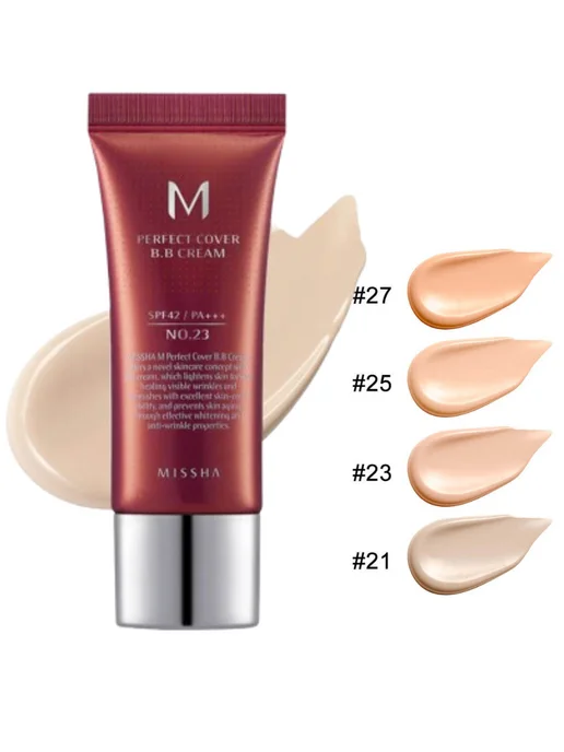 MISSHA Тональный ВВ - крем для лица с SPF тон 23 Корея 20 мл, 20 мл, фото 6