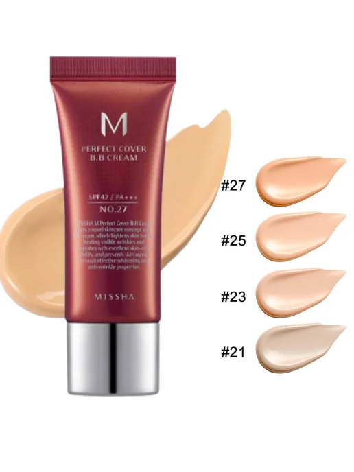 MISSHA Тональный ВВ - крем для лица с SPF тон 27 Корея 20 мл, 20 мл, фото 6