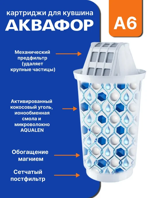 Аквафор Фильтр кувшин Инди кобальт, серый, фото 5