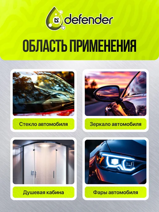 Defender Auto Антидождь для автомобиля Дефендер Авто 50 мл, 50 мл, фото 4